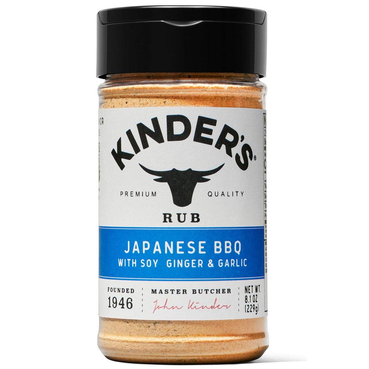Приправа Kinder's Japanese BBQ Rub для японського гриля 229 г (2344425411)
