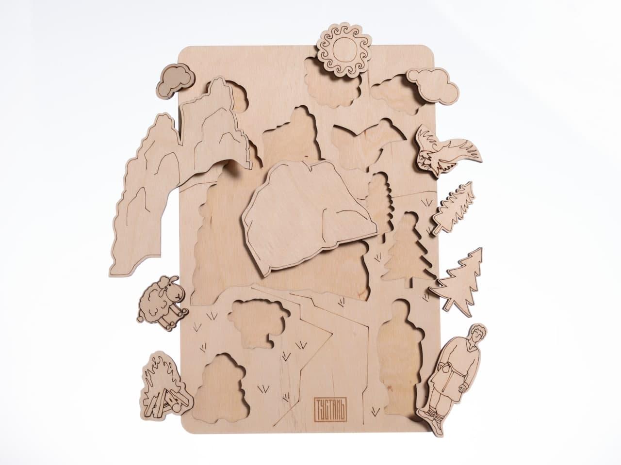 Вкладка-розмальовака Зробив Тато Тустань (RZ2101) - фото 3 Вкладка-розмальовака Зробив Тато Тустань (RZ2101) - фото 3