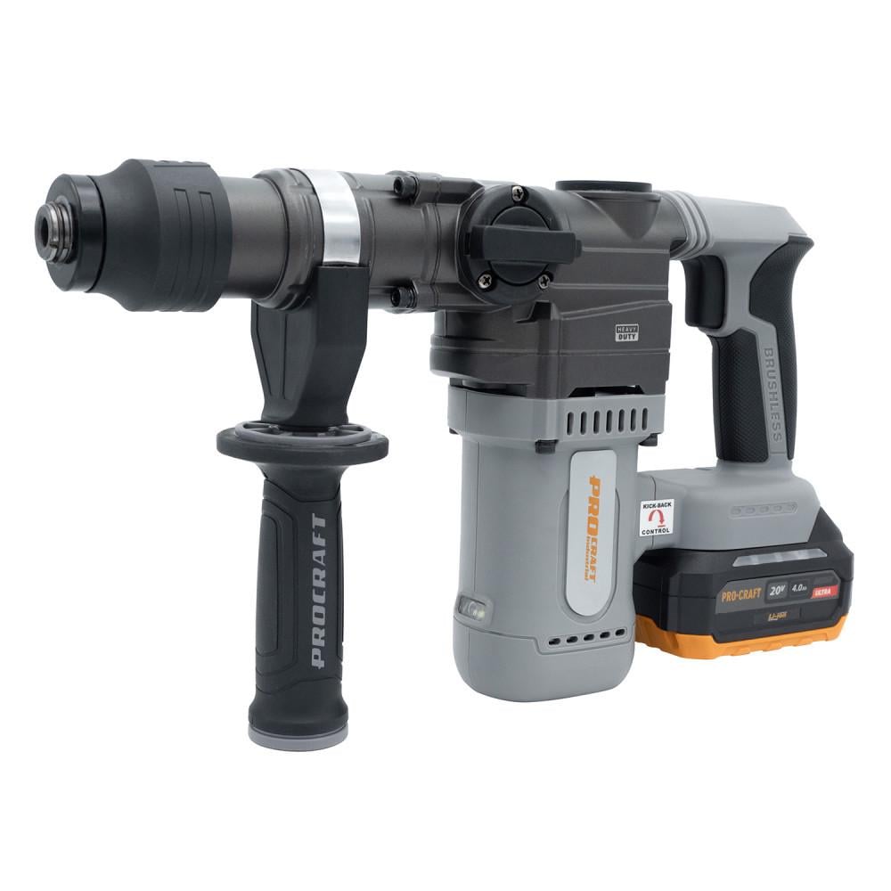 Перфоратор аккумуляторный Procraft Industrial HD20A 1 АКБ + ЗУ SDS-Plus 20V