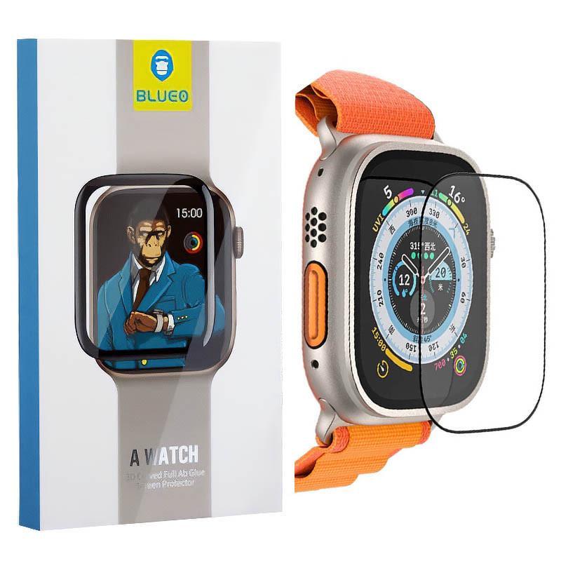 Захисне скло 2.5D Blueo Corning Gorilla Glass для Apple Watch Ultra/Ultra 2 49 мм Чорний (00000071041_1)