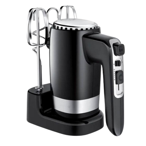 Миксер ручной Rainberg RB-2216 600 W на 5 скоростей с подставкой Черный (62358965)