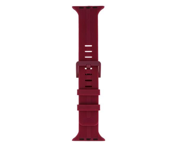 Ремешок Silicone Shine для Apple Watch 42/44/45/49 мм Purple/Red
