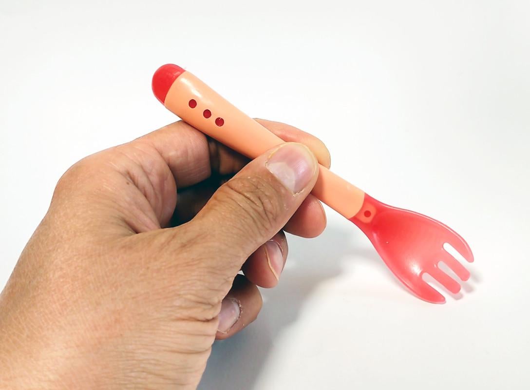 Набор столовых приборов Bimbo для детей 2 пр. Розовый - фото 3