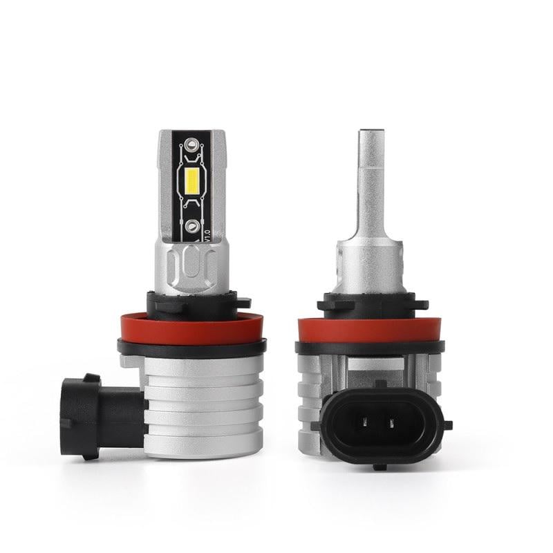 Автолампи світлодіодні Carlamp Crystal Vision H11 5000Lm 6000K (CVH11)