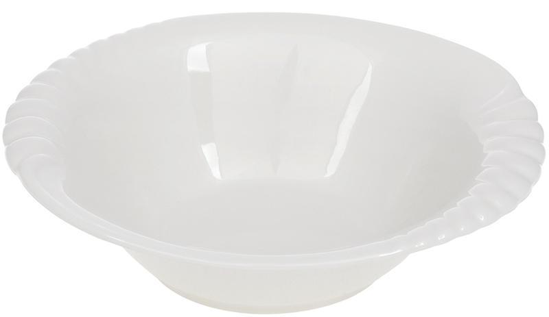 Набор фарфоровых салатников White City Торжество 5 шт. 23 см Белый