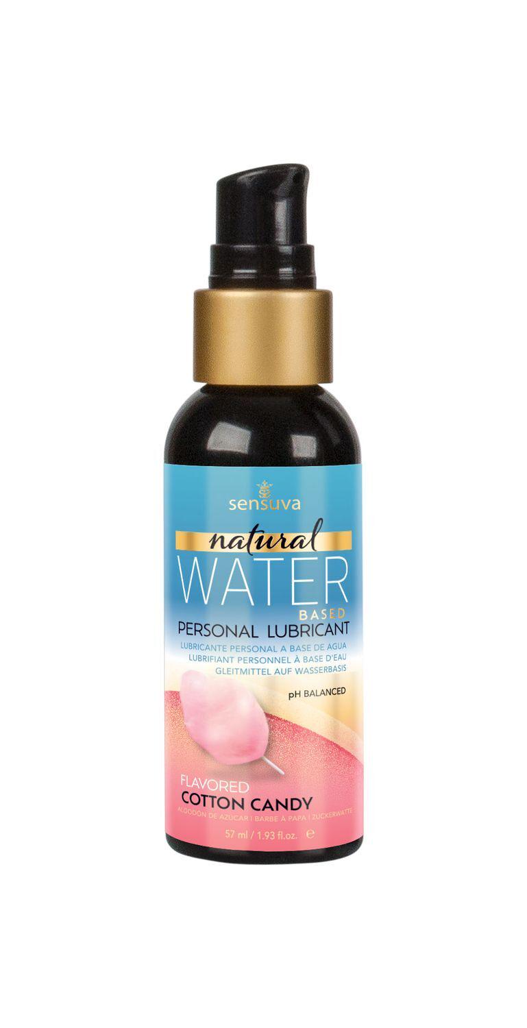 Змазка на водній основі Sensuva Natural Water-Based Cotton Candy без гліцерину та парабенів 57 мл (BL4944)