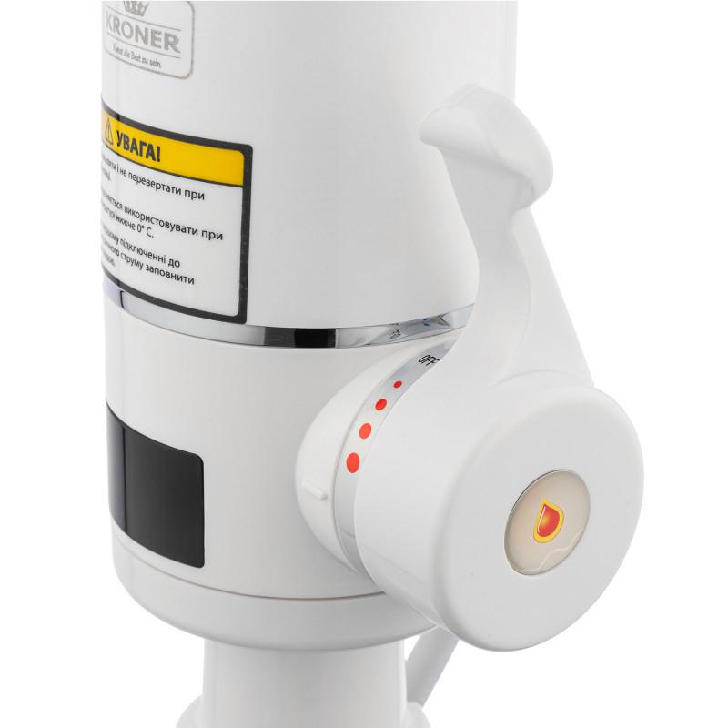 Проточний водонагрівач Kroner KRM Volt-CW090 з дисплеєм (18065996) - фото 5 Проточний водонагрівач Kroner KRM Volt-CW090 з дисплеєм (18065996) - фото 5