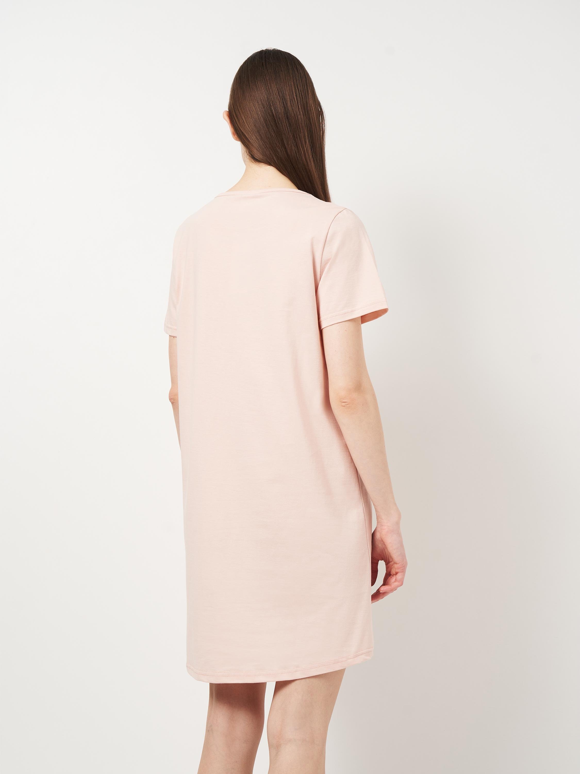 Ночная рубашка женская с коротким рукавом ROZA 210133 XL Персиковый (4824005734205) - фото 2
