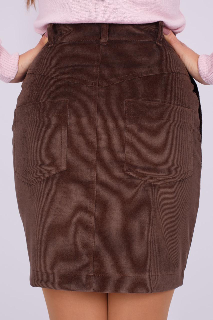 Юбка трапеция 800 S Brown - фото 4 Юбка трапеция 800 S Brown - фото 4