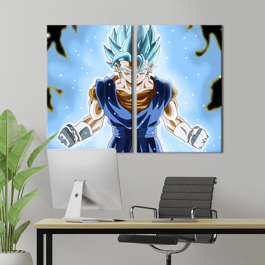 Картина на холсте Vegetto /Dragon Ball 111x81 см (1513-2)