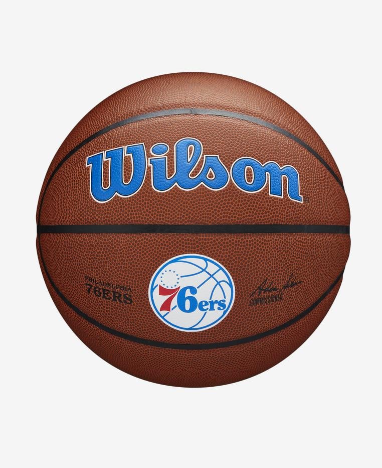 Мяч баскетбольный Wilson NBA Team Alliance BSKT PHI 76ERS 295 size 7 (WTB3100XBPHI)