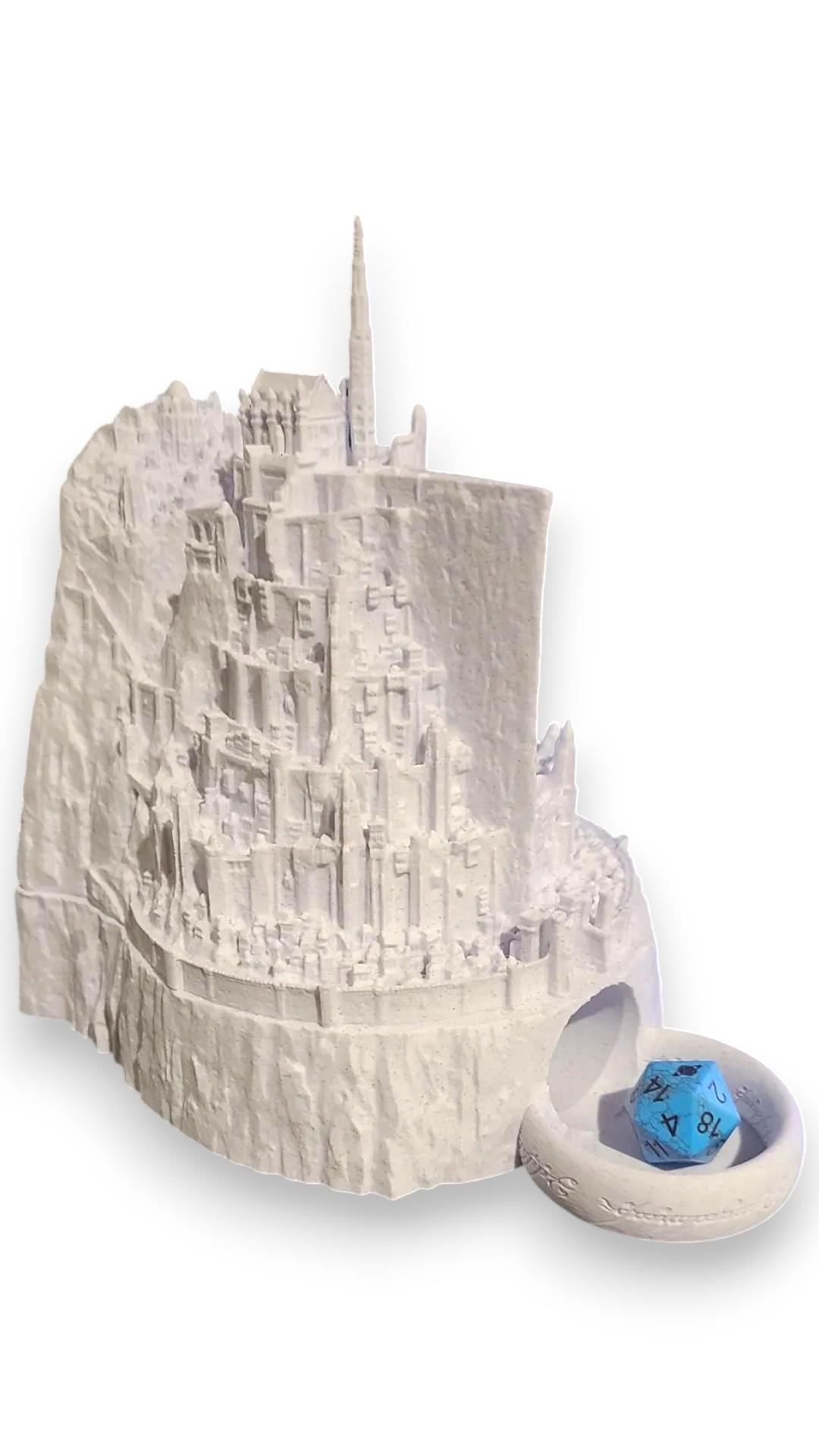 Аксесуар для настільних ігор Дайс Тавер Вежа Мінас-Тіріт Володар Перснів Білий (0700) - фото 3
