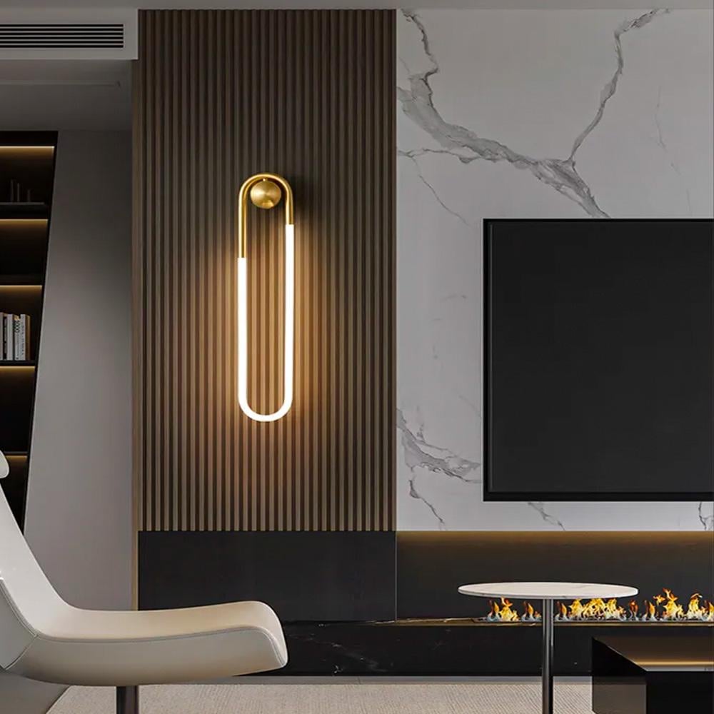 Светильник настенный GABI WALL Латунь (W 077)