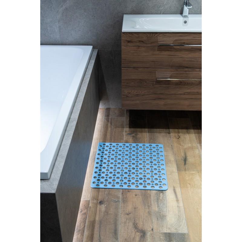 Килимок в душову кабіну AWD interior 0,3x53x53 см антиковзний Синій (AWD02091429) - фото 3