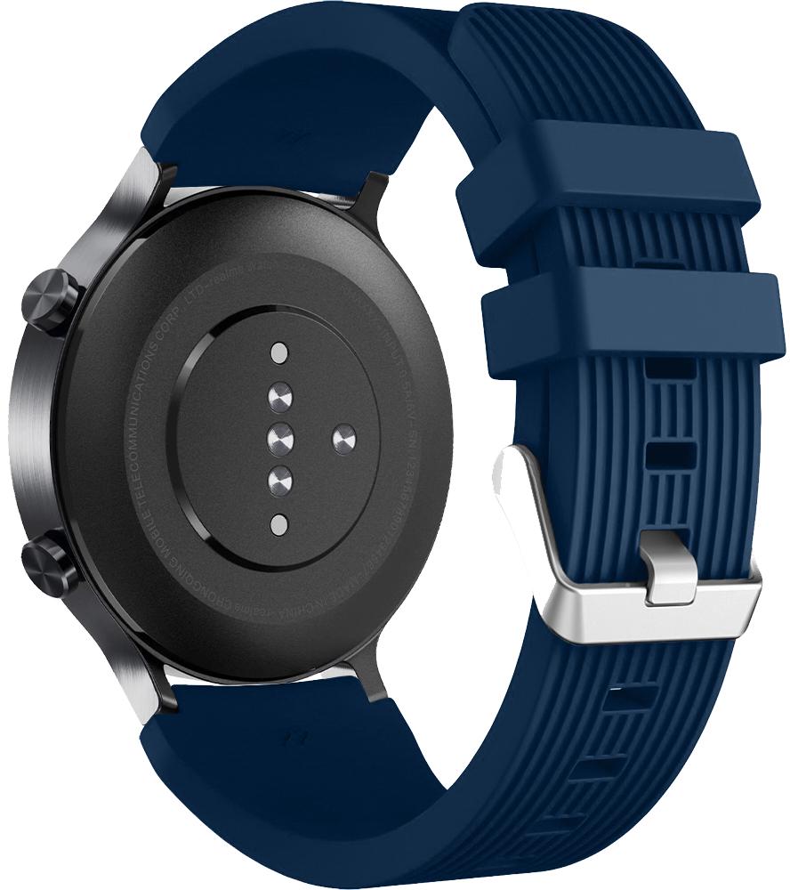 Ремешок Line для Realme Watch S 22 мм Dark Blue (22645-5D) - фото 2 Ремешок Line для Realme Watch S 22 мм Dark Blue (22645-5D) - фото 2