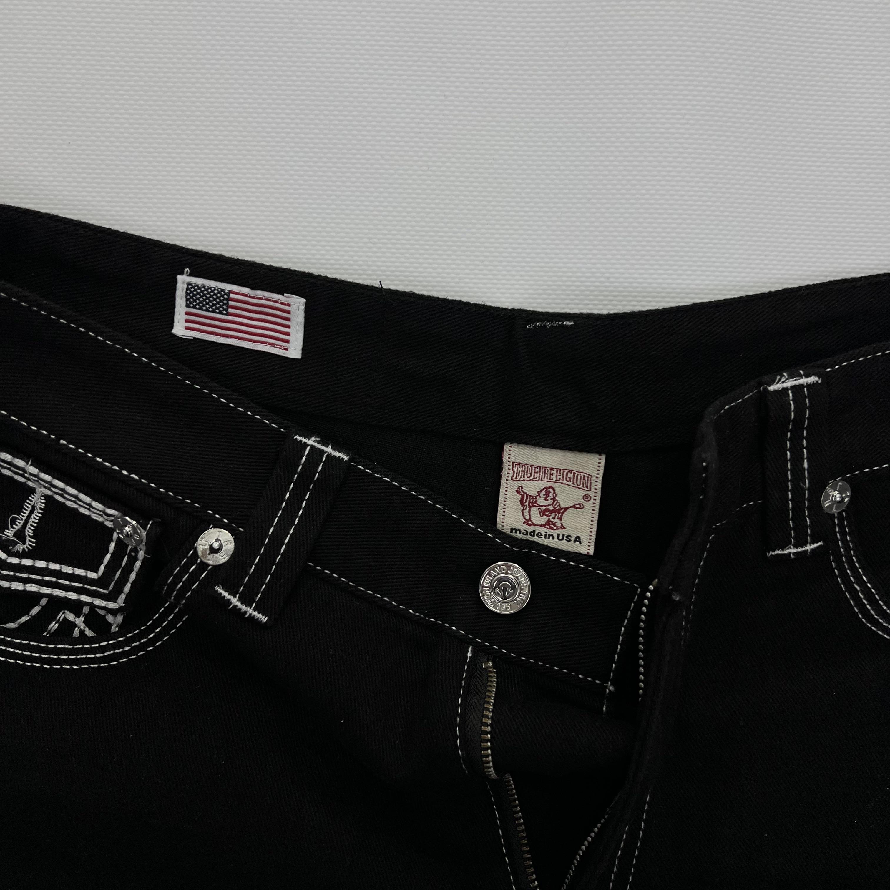ᐉ Брюки True Religion jeans rap pants baggy y2k sk8 L (35017554
