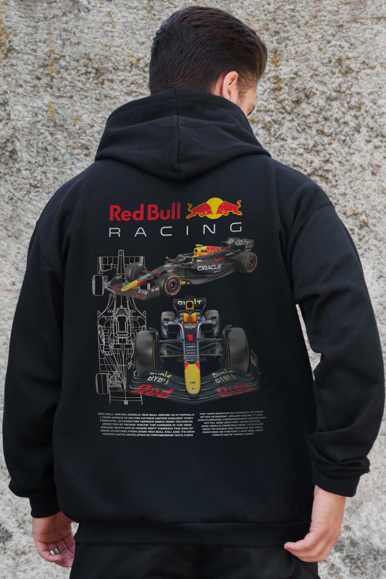 Худи-зип с принтом Without Redbull  Kane S/M Black (S/M8055848)