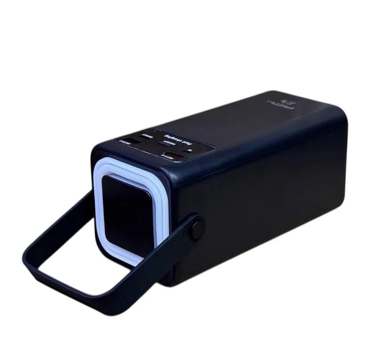 Повербанк PW-113 50 000 mAh 22,5W ACL с фонарем и встроенными кабелями (opt-105351)