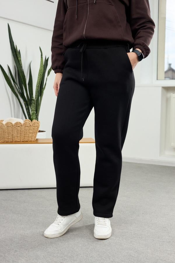 Спортивные штаны женские Aksan XL Черный (25.2835_black_48) Спортивные штаны женские Aksan XL Черный (25.2835_black_48)