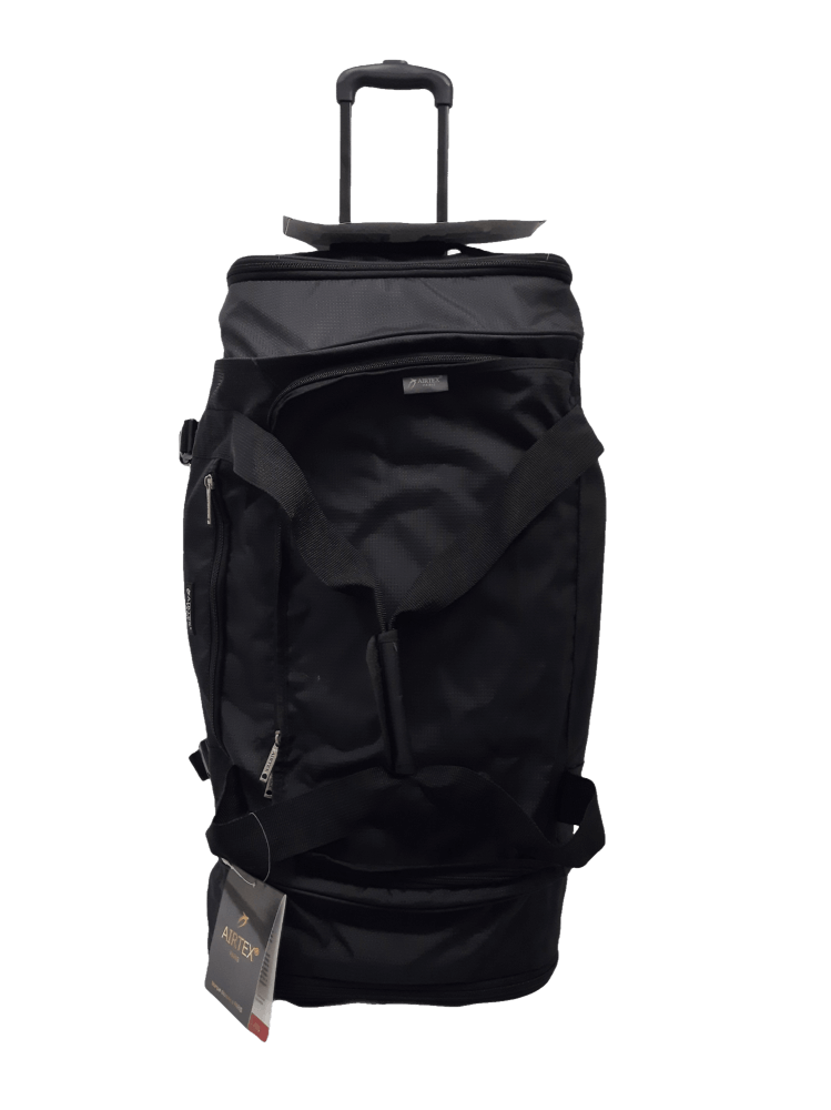Дорожная сумка AIRTEX 819 жаккард 840D 65х34х37 см Черный