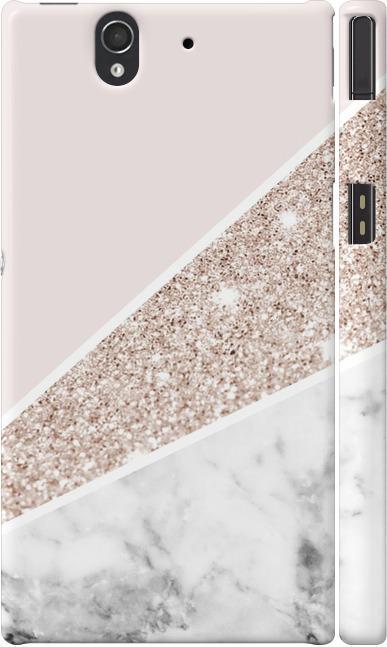 Чехол на Sony Xperia Z C6602 Пастельный мрамор (4342m-40-42517) Чехол на Sony Xperia Z C6602 Пастельный мрамор (4342m-40-42517)