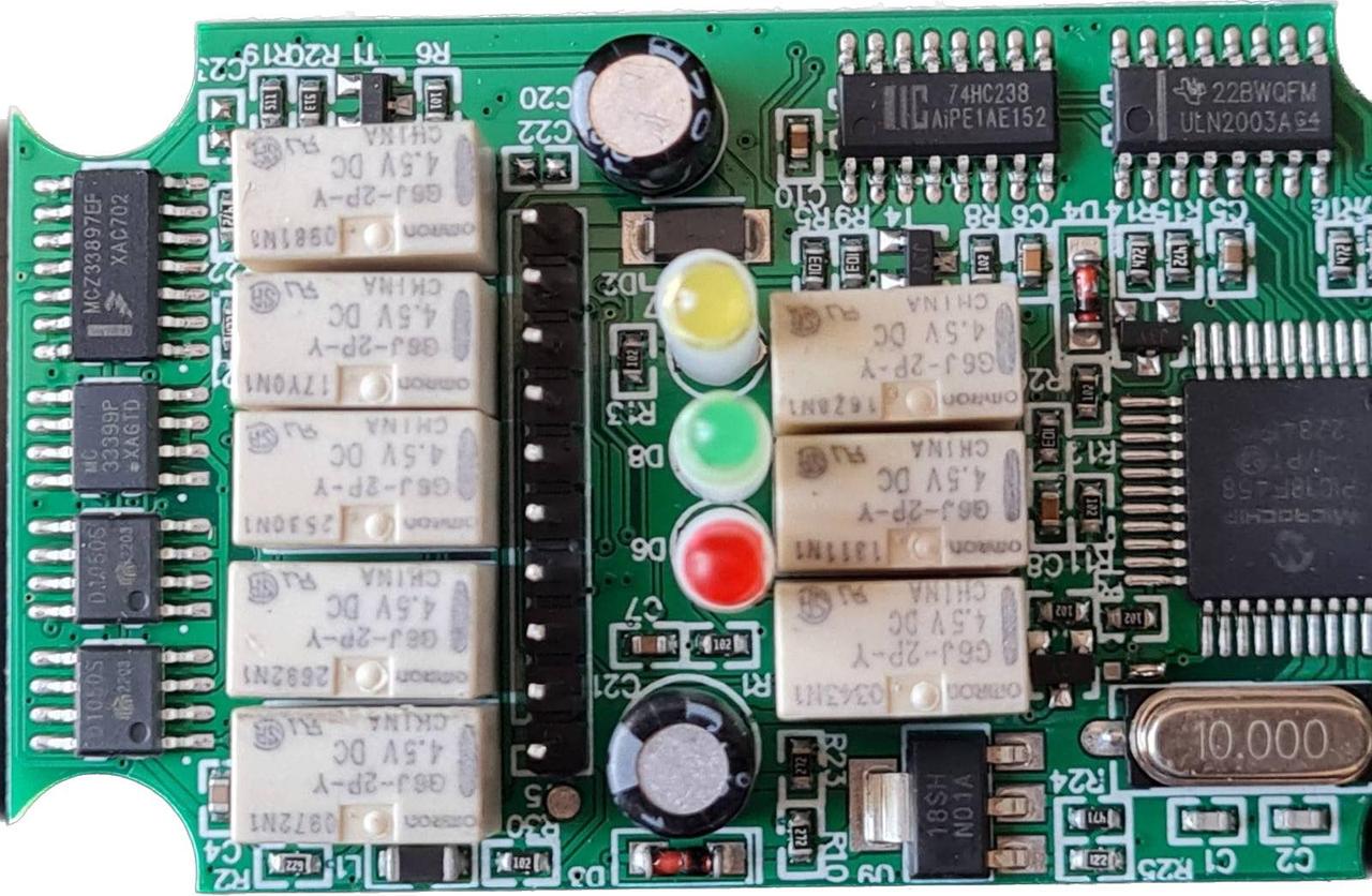 Діагностичний сканер OBD2 Opel OP-COM v1.7 USB повноцінний прошивається (1857163301) - фото 8