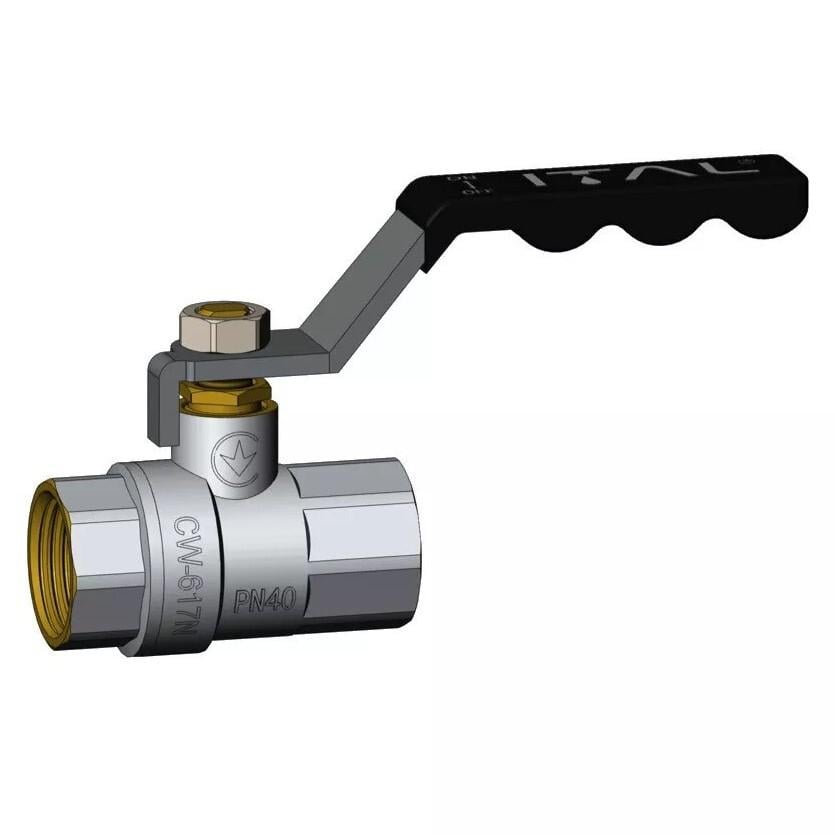 Кран кульовий ITAL IB120220 3/4" ВВ ручка (172415)