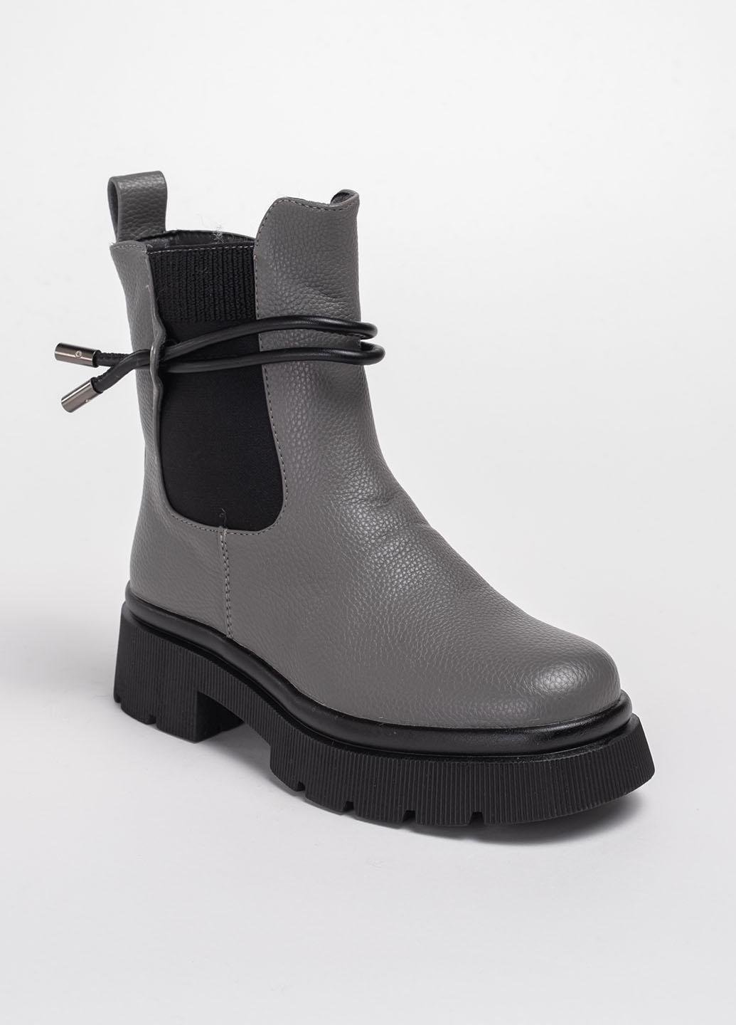 Ботинки детские зимние Fashion 8860-2K р. 32 Черно-серый (342081_32)