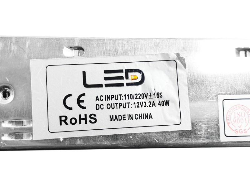 Блок живлення 40W IP20 3,2А 12V LED (9641) - фото 3 Блок живлення 40W IP20 3,2А 12V LED (9641) - фото 3