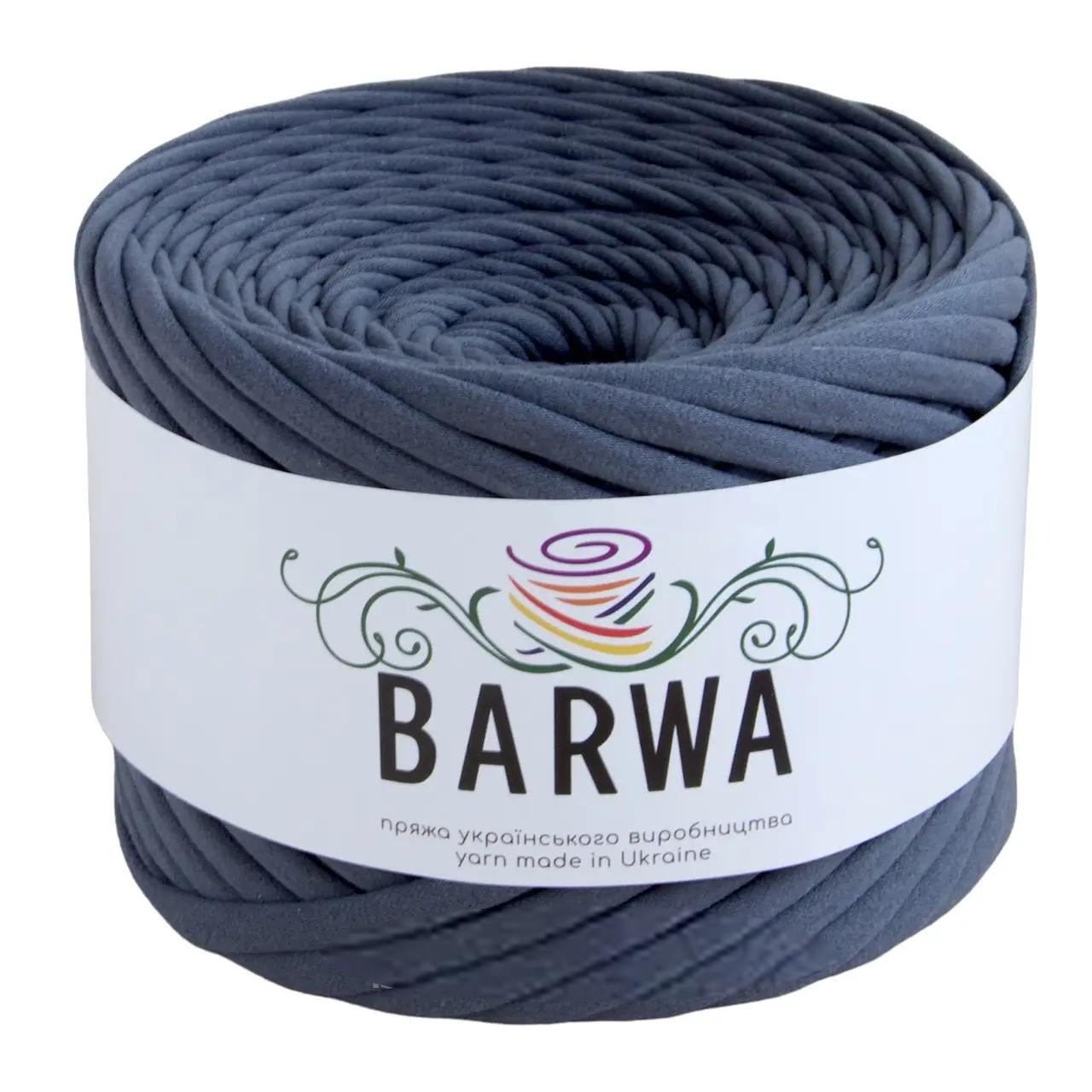Пряжа трикотажная Barwa плоская Стоун №65 (2826846917)