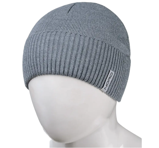Шапка мужская на флисе Nord C2104 one size Серый (1663324180)