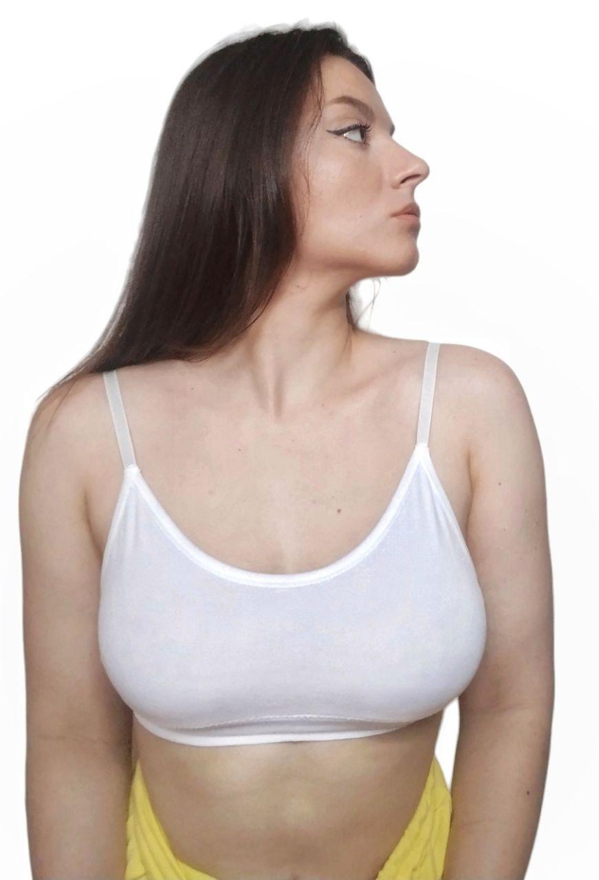 Бюстгалтер-топ с пуш-ап One size Белый (001) - фото 2 Бюстгалтер-топ с пуш-ап One size Белый (001) - фото 2