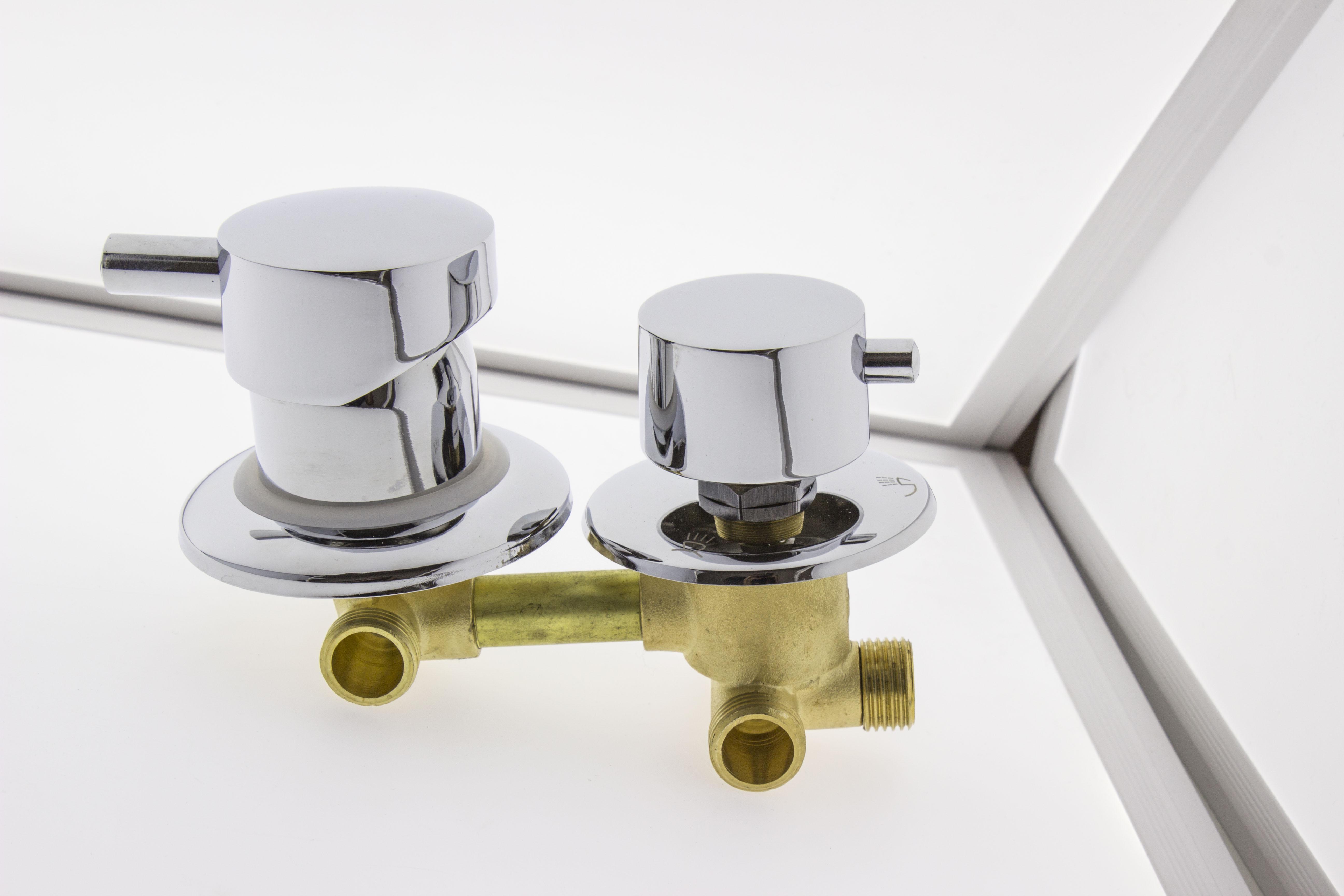 Змішувач для душової кабіни Г-3\8 (12596777) - фото 6 Змішувач для душової кабіни Г-3\8 (12596777) - фото 6