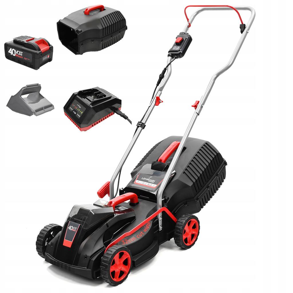 Газонокосилка аккумуляторная Lehmann LGALM-4032 32 см 30 л (66851)