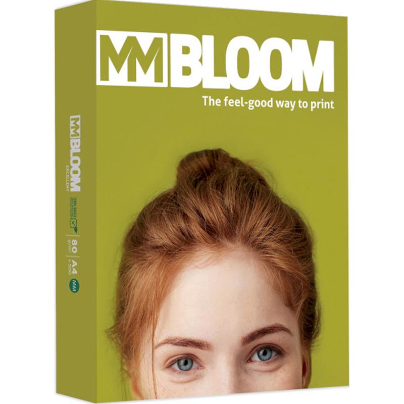 Офисная бумага Bloom MM Excellent А4 А+ А4 80 г/м2 5 шт. х 500 листов Белый (17667)