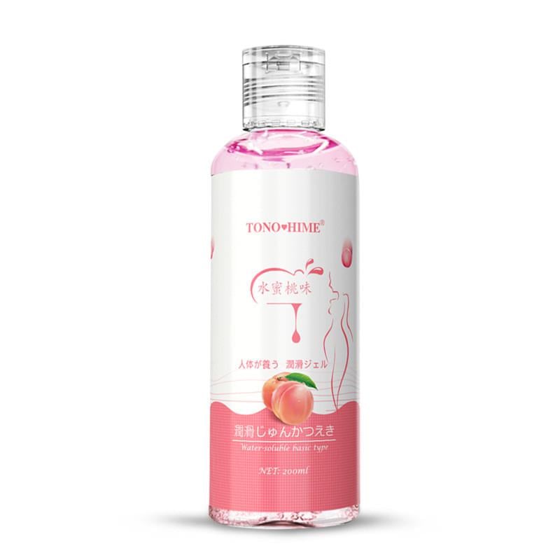 Лубрикант їстівний Tono Hime зі смаком персика 200 мл (Peach_rhy-19)