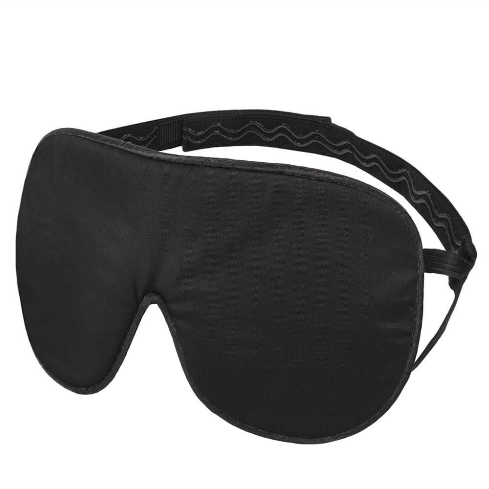 Маска для сна Млечный Путь из мерсеризированного хлопка с нескользящей резинкой Черный (1140-02)