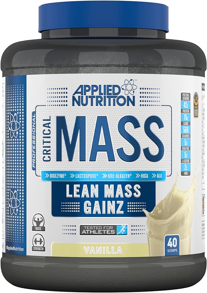 Гейнер Applied Nutrition Critical Mass Professional Vanilla 2,4 кг