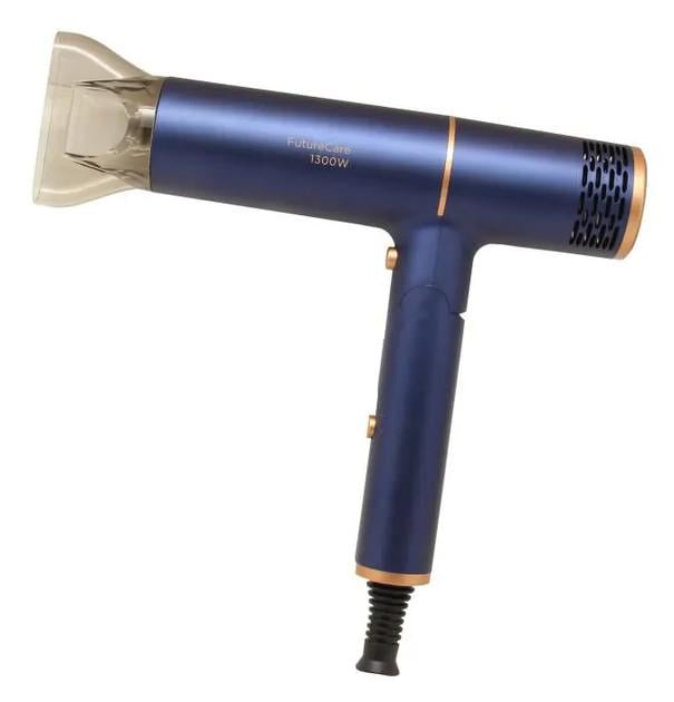 Фен для волос F130-G FutureCare 1300 Вт складывающаяся ручка концентратор (ML-05190)
