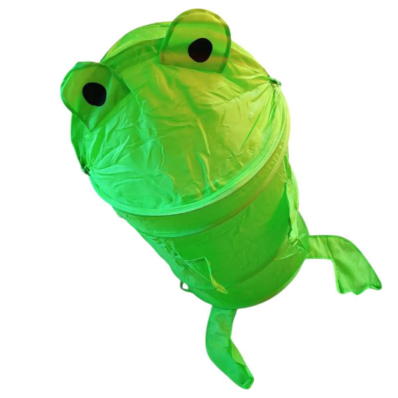 Корзина для іграшок Bambi жабка Зелений (M 1039) - фото 4 Корзина для іграшок Bambi жабка Зелений (M 1039) - фото 4