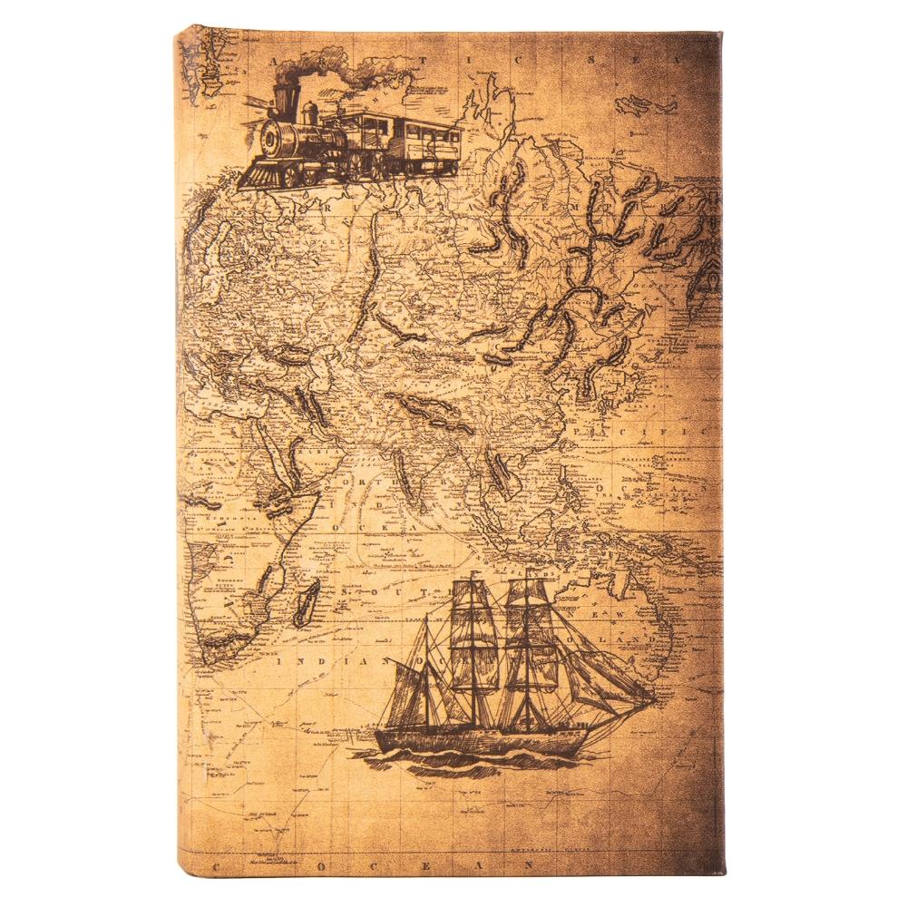 Книга-сейф Elisey Карта мира (0001-029)