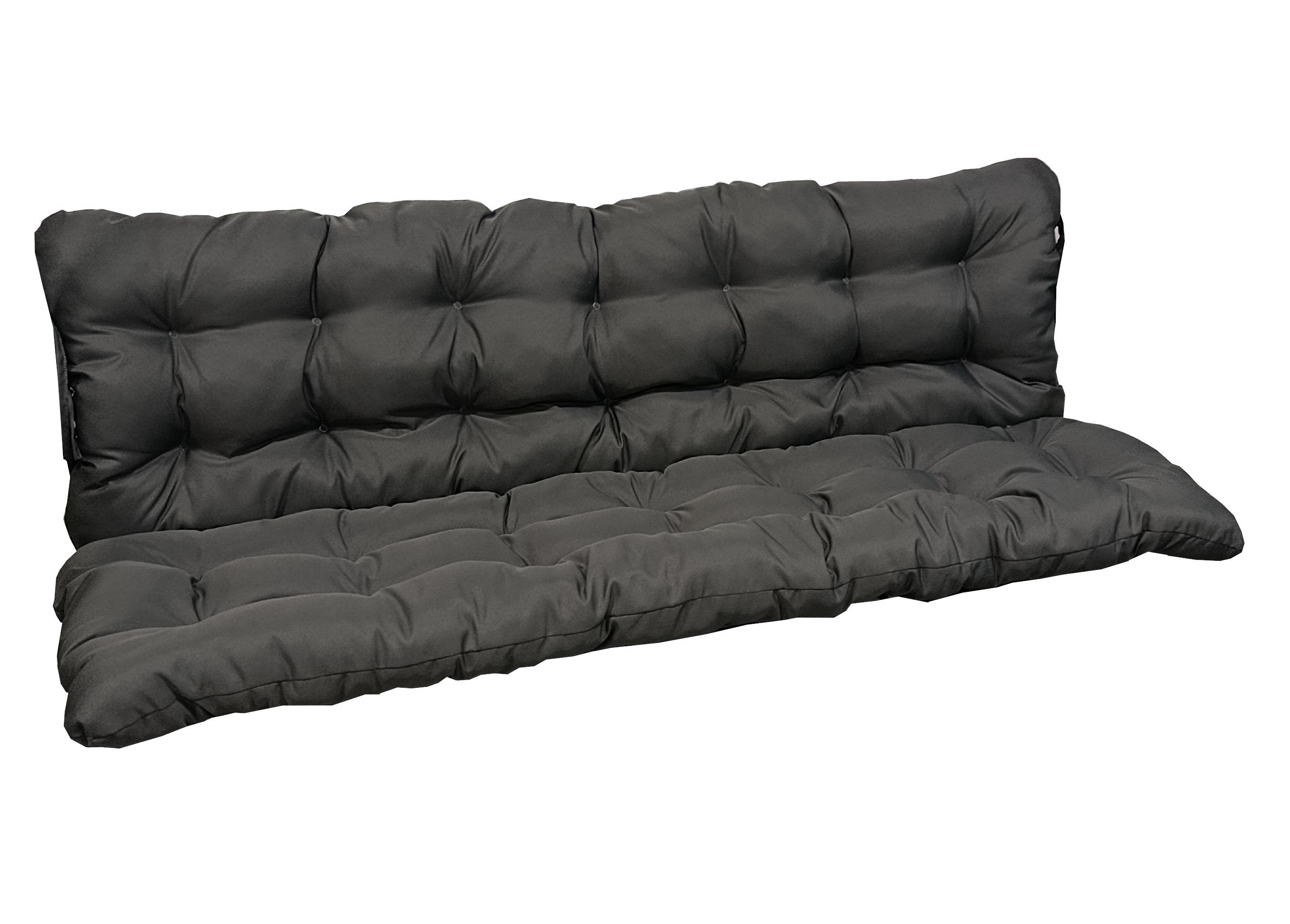 Матрас для качелей eGarden Soft 170x110x12 см Серо-графитовый (5925) - фото 2 Матрас для качелей eGarden Soft 170x110x12 см Серо-графитовый (5925) - фото 2