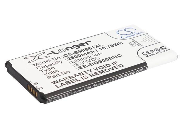 Аккумулятор для смартфона Samsung CS-SMI961XL Galaxy S5 3,85V 2800 mAh 10,78 Wh Black