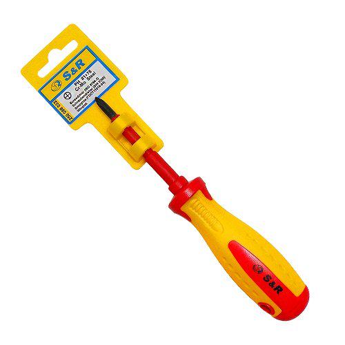 Викрутка S&R з профілем PH1х75 мм 1000V (250088052) - фото 2