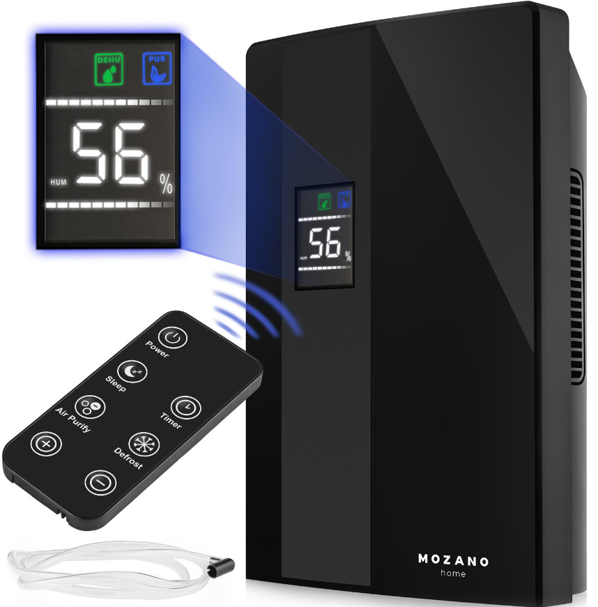 Осушувач повітря Mozano Dry Comfort термоелектрична технологія 90 Вт 2200 мл (2390441148) - фото 2 Осушувач повітря Mozano Dry Comfort термоелектрична технологія 90 Вт 2200 мл (2390441148) - фото 2