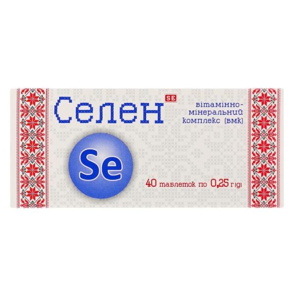 Селен Фармак Селен ВМК 40 таб. (000027524)
