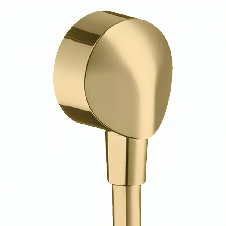 Підключення шлангове Hansgrohe Fixfit E без зворотного клапана Polished Gold Optic (27454990)