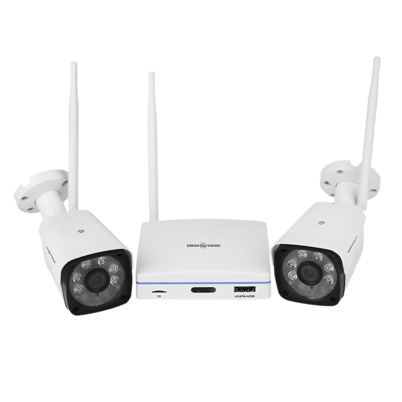 Комплект видеонаблюдения GreenVision GV-IP-K-W57/02 3MP (2352549053)