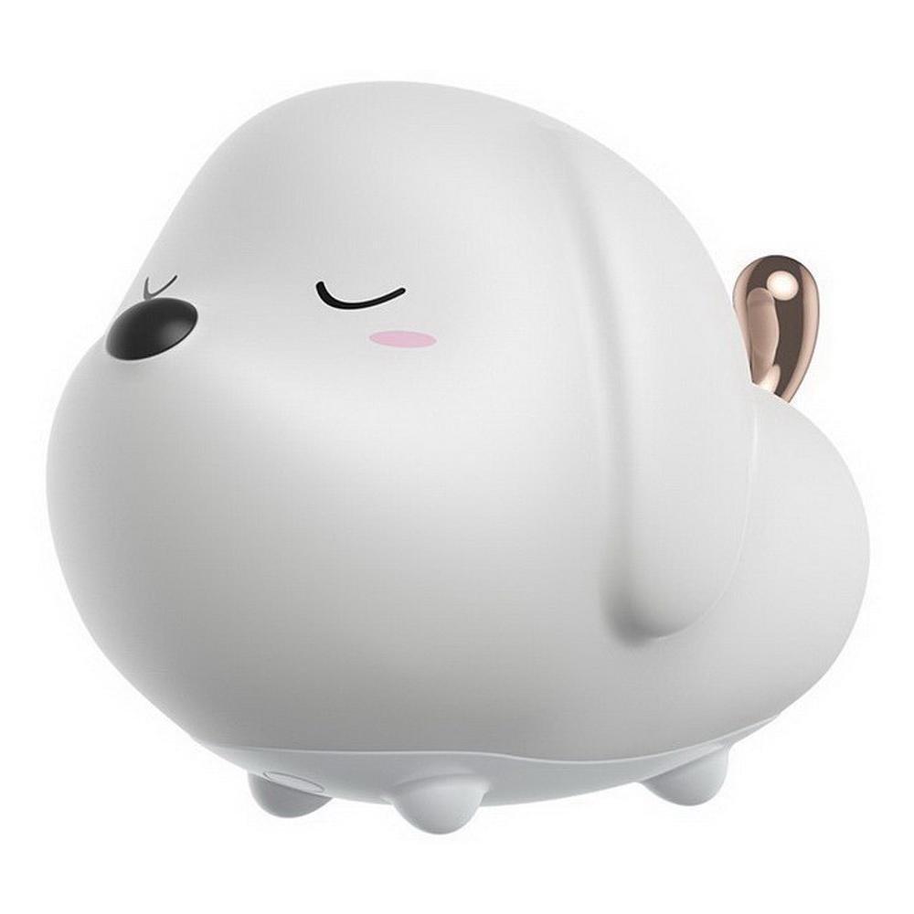 Нічник BASEUS Cute Series Doggie Silicone Night Light White (DGAM-B02)