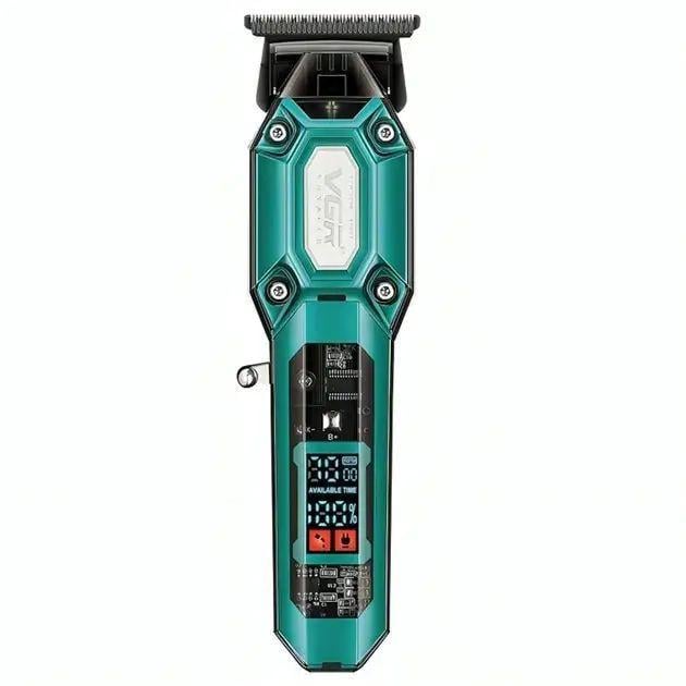 Триммер VGR V-900 с Т-образным лезвием и LED экраном Green/Black (10658)